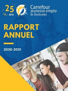 Couverture ra mini 225x300 - Rapport annuel 2020-2021 du CJE de Sherbrooke