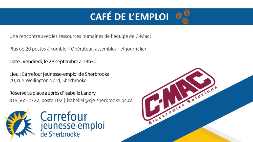 Diapositive1 1024x576 - Café-rencontre avec l'employeur C-Mac
